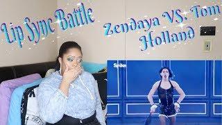 Zendaya VS. Tom Holland{Lip Sync Battle}Reaction *No words*