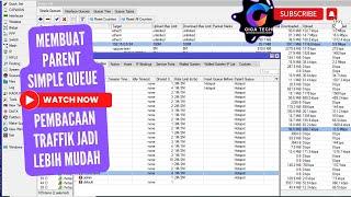 Membuat Parent Simple Queue untuk PPPoE & Hotspot Mikrotik