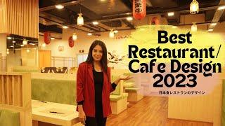Best Restaurant/Cafe Design 2023 | Japanese Cuisine Restaurant | Low-Cost Cafe Interior Design