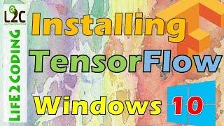 Installing Tensorflow on Windows 10 with Python 3.6.8