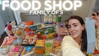 FAMILY OF 5 FOOD SHOP | £100 budget!