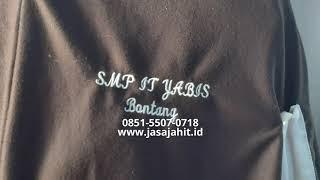 Jahit Jilbab Seragam SMP IT Pramuka Coklat Tua | 085155070718