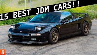 Top 15 BEST JDM Sports Cars Of All Time!!