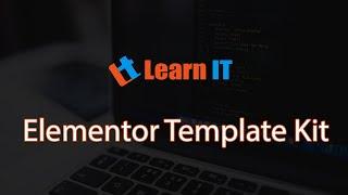 About Elementor Template Kit on ThemeForest to create WordPress Website