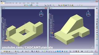 CATIA Surface Design Exercises for Beginners - 1 | CATIA Surface Design Examples