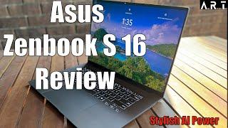 Asus Zenbook S 16 Review: Stylish AI Power