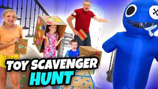 Rainbow Friends in Real Life Steal Our Surprise Eggs!! Toy Scavenger Hunt!