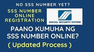 PAANO KUMUHA NG SSS NUMBER ONLINE? | UPDATED PROCESS