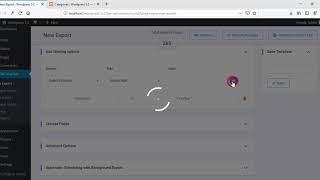 WordPress Import Export Plugin Export Filters