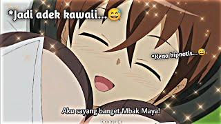 Ketika Adik Lu Tiba-tiba Sayang Banget Sama Lu || Jedag Jedug anime 