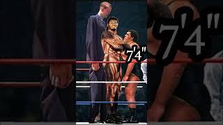 ANDRE THE GIANT ROBERT WADLOW AND GIANT GONZALEZ FACE TO FACE #shorts