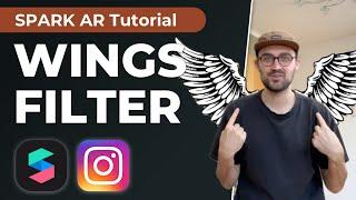 Wings Filter  | Spark AR Studio Tutorial for Instagram Filters