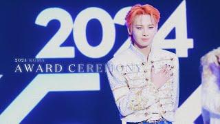 FANCAM 20241117 KGMA AWARD CEREMONY 川尻蓮 REN FOCUS