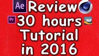 VFXRZ Tutorials Review In 2016 | After Effects , Cinema 4D , Realflow , Hitfilm , CorelVideoStudio