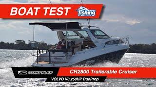 Tested | Whittley CR2800 with V8 Volvo Penta 350HP