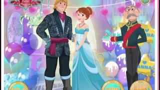 NEW Disney. Мультфильм для девочек. День свадьбы принцессы Анны Frozen Wedding Day