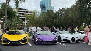 First appearance of EB110 at Supercar Saturdays Florida #Bugatti #mclarenp1 #revuelto | Miami Cars