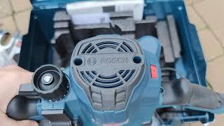 Unpacking / unboxing router Bosch GOF 1250 LCE 0601626101