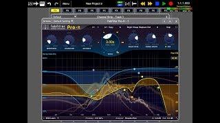 Auria PRO - Music Production - The FabFilter PRO-R Reverb - Demo for the iPad