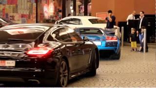 Canon 600D HD Video Sample - Cars at the Mall of the Emirates (Dubai)