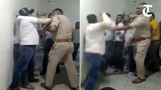 Una teacher beats up policeman in Bangana police station; was summoned on complaint of school peon