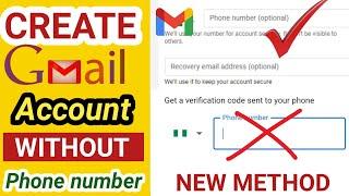 How to create Gmail without phone number// unlimited gmail account without phone number.