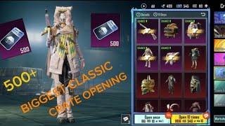 BIGGEST FREE CLASSIC CRATE OPENING |  500+ FREE CLASSIC CRATES