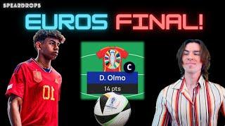 UEFA EURO 2024: The Final (MD7) - Best Players & Stats