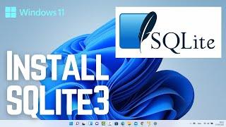 How To Install SQLite3 In Windows 11