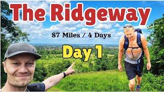 The Ridgeway National Trail - Day 1 - Hiking & Wildcamping - 1080p