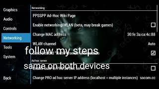 how to play local multiplayer on same wifi PPSSPP (discord link in description)