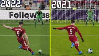 PES 2021 vs New Football Game (PES 2022) PS5 Early Graphics Comparison