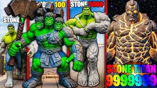 Franklin upgrade the STRONGEST HULK STONE TITAN ever in gta v