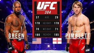 BOBBY GREEN vs PADDY PIMBLETT FULL FIGHT UFC 304