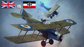 World War I Dogfights in VR I Virtual Reality Dogfight | IL-2 Flying Circus | Great Battles |