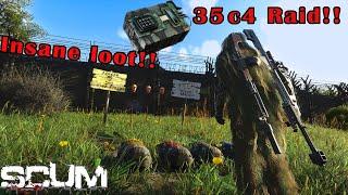 We Raided The Russians And Got 30 C4's! Our Biggest Raid Ever! - Scum