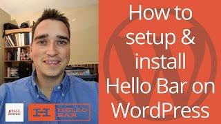 How To Setup Hello Bar in WordPress - AskBunka Episode 8