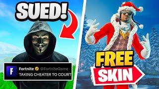 Fortnite Sues Cheater | Winterfest Looks INSANE