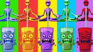 Color Dance Challenge Vs Alien Dance Vs Alien Green Dance Vs Funny Alien Dance Vs DAME TU COSITA