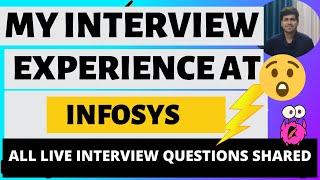 Infosys Interview Question revealed | Infosys Interview Experience️‍| Guide for DSP, SP, SE ROLE .