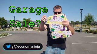 How to make money Garage Sales w great no money idea at the end. Use it for more silver and Bitcoin!