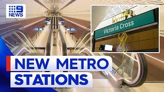 Sydney’s new Metro lines close to completion | 9 News Australia
