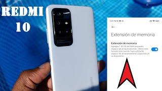 ASÍ ES LA RAM VIRTUAL EN EL XIAOMI REDMI REDMI 10  | una locura 