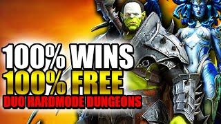 Artak Duo Hardmode Dungeons 100% SUCCESS! | Raid: Shadow Legends