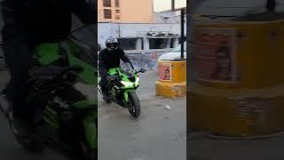 zx6r crazy exhaust sound  // #shorts #sound #ninjazx6r @jattprabhjot