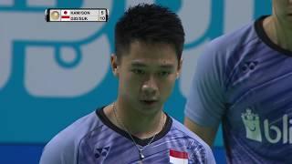 Dubai World Superseries Finals 2017 | Badminton SF1 M2-MD | Kam/Son vs Gid/Suk