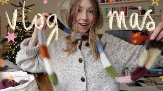 home updates and new knitting projects | VLOGMAS