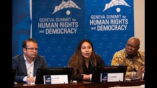 Chemi Lhamo on Tibet — UN Opening, Geneva Summit 2024