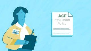 What are the 5 Principles of the Administration for Children and Families’ Evaluation Policy?