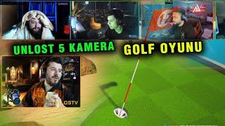 UNLOST 5 KAMERA İLE GOLF OYUNU OYNUYOR